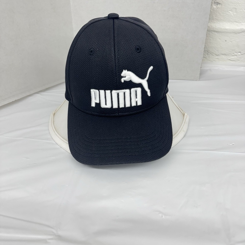 Puma Stretch  Hat Cap Cotton Casual Baseball‎ Men Women Black White